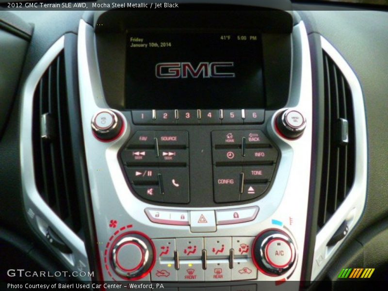 Mocha Steel Metallic / Jet Black 2012 GMC Terrain SLE AWD