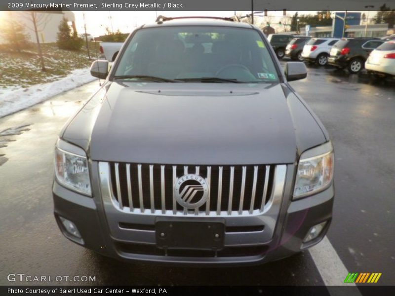 Sterling Grey Metallic / Black 2009 Mercury Mariner Premier