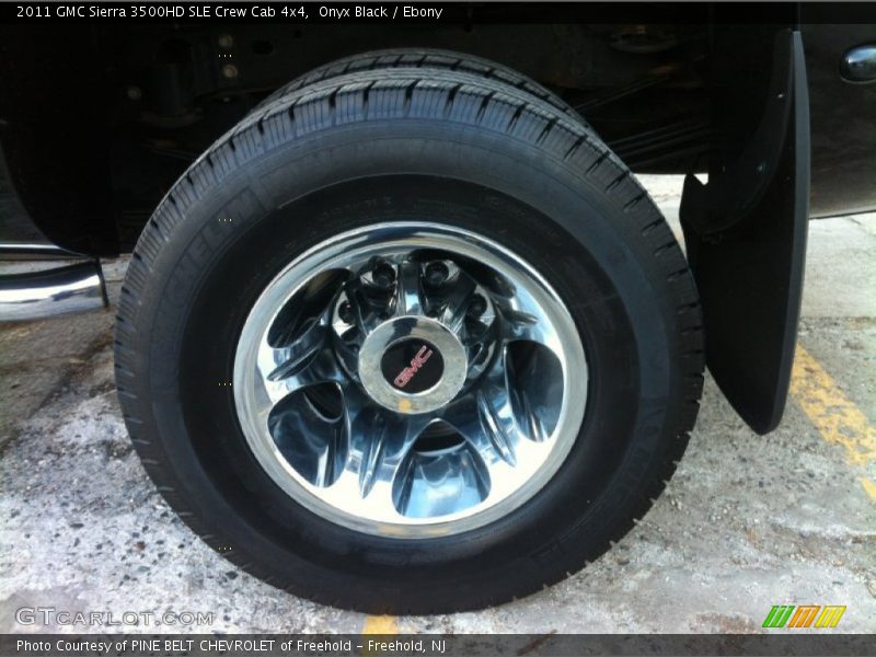 Onyx Black / Ebony 2011 GMC Sierra 3500HD SLE Crew Cab 4x4