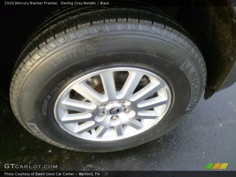Sterling Grey Metallic / Black 2009 Mercury Mariner Premier