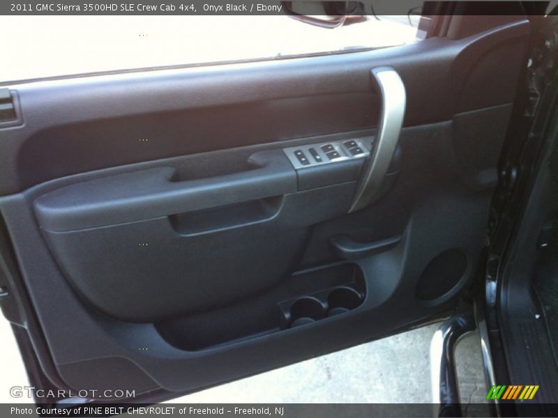 Onyx Black / Ebony 2011 GMC Sierra 3500HD SLE Crew Cab 4x4