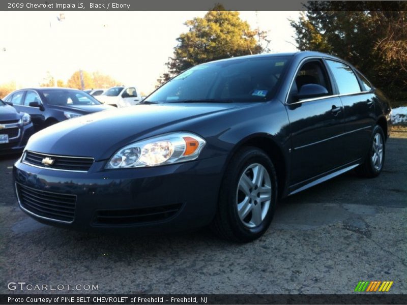 Black / Ebony 2009 Chevrolet Impala LS