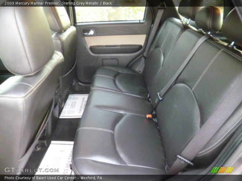 Sterling Grey Metallic / Black 2009 Mercury Mariner Premier