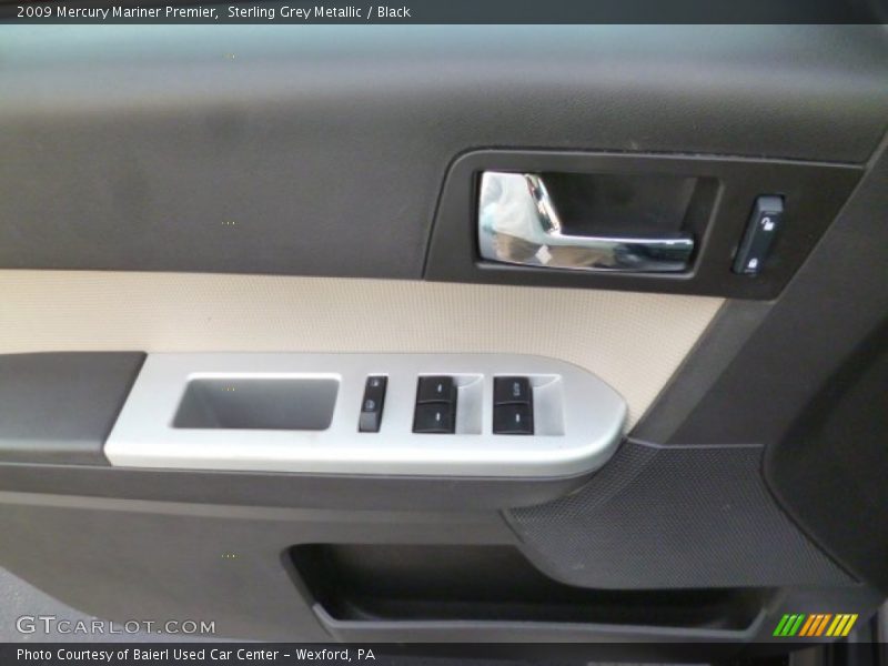Sterling Grey Metallic / Black 2009 Mercury Mariner Premier