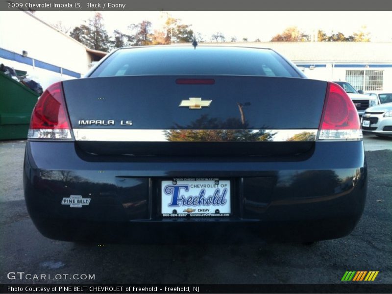 Black / Ebony 2009 Chevrolet Impala LS