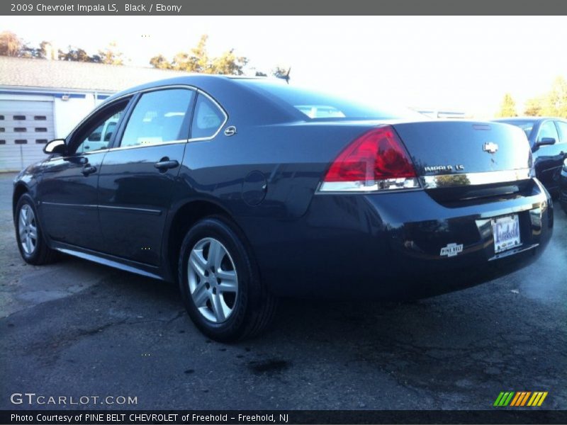 Black / Ebony 2009 Chevrolet Impala LS