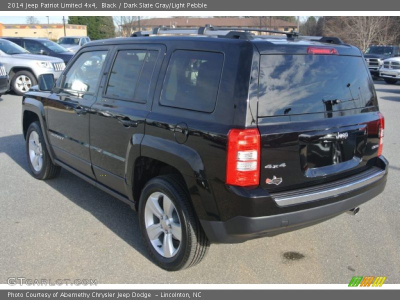 Black / Dark Slate Gray/Light Pebble 2014 Jeep Patriot Limited 4x4