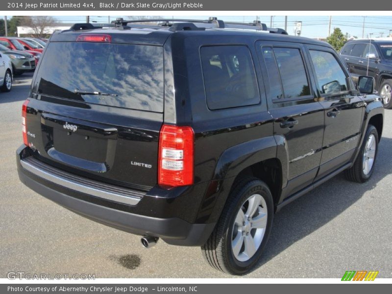 Black / Dark Slate Gray/Light Pebble 2014 Jeep Patriot Limited 4x4