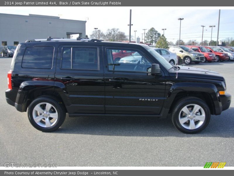 Black / Dark Slate Gray/Light Pebble 2014 Jeep Patriot Limited 4x4