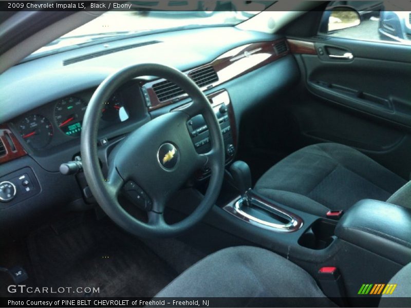 Black / Ebony 2009 Chevrolet Impala LS
