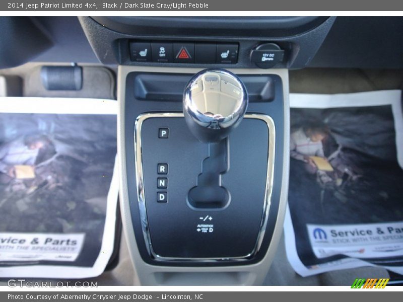 Black / Dark Slate Gray/Light Pebble 2014 Jeep Patriot Limited 4x4