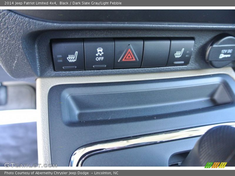 Black / Dark Slate Gray/Light Pebble 2014 Jeep Patriot Limited 4x4