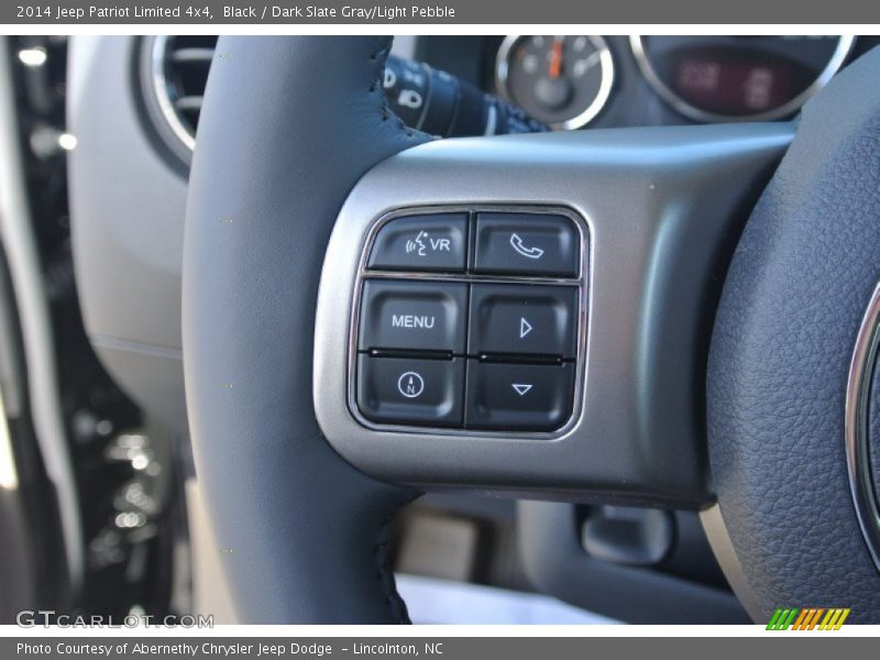 Black / Dark Slate Gray/Light Pebble 2014 Jeep Patriot Limited 4x4