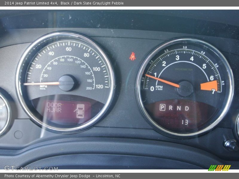 Black / Dark Slate Gray/Light Pebble 2014 Jeep Patriot Limited 4x4