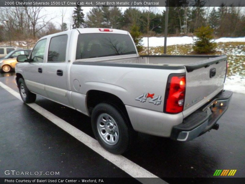  2006 Silverado 1500 LT Crew Cab 4x4 Silver Birch Metallic