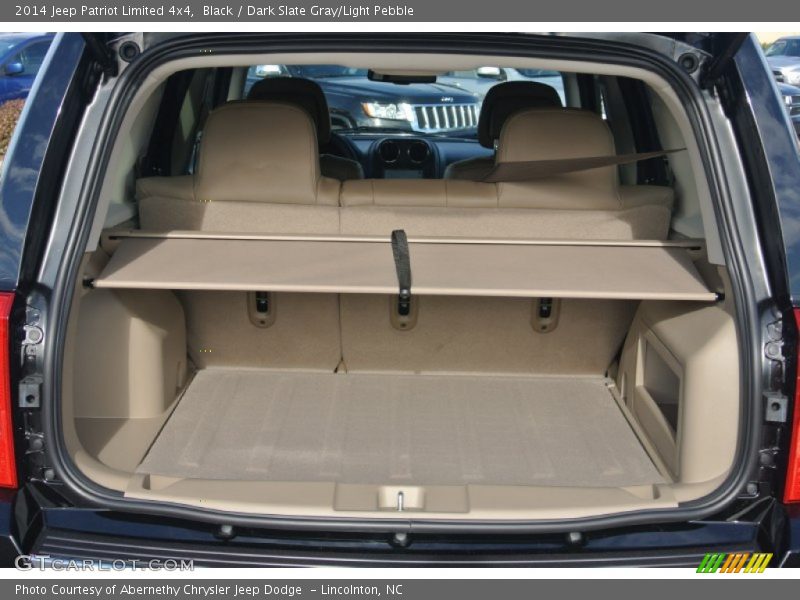 Black / Dark Slate Gray/Light Pebble 2014 Jeep Patriot Limited 4x4