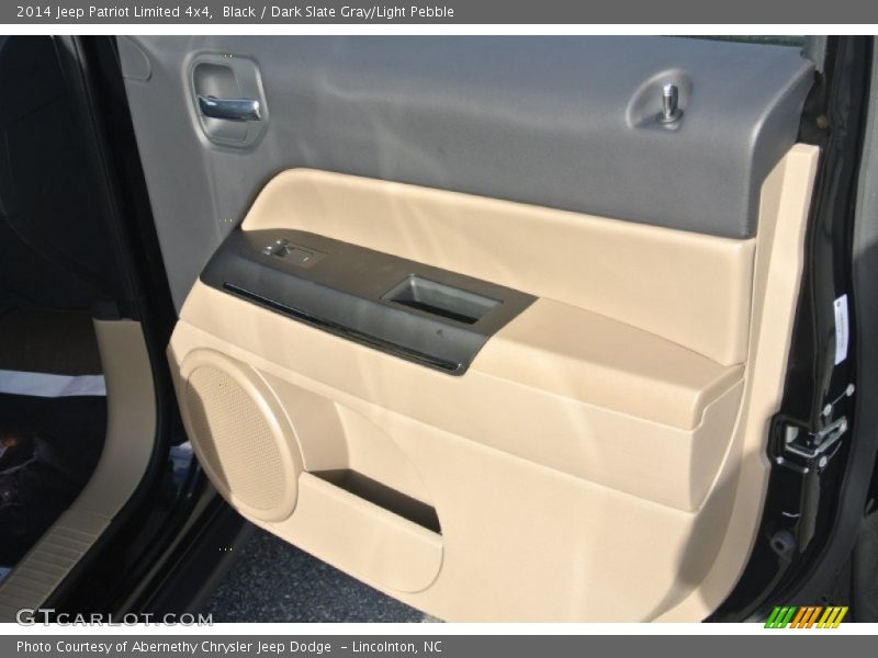 Black / Dark Slate Gray/Light Pebble 2014 Jeep Patriot Limited 4x4
