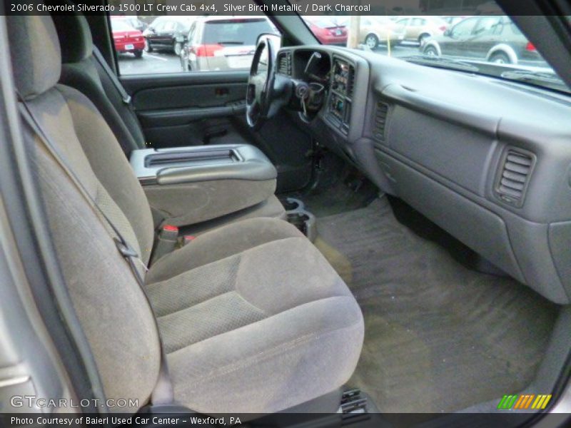 Silver Birch Metallic / Dark Charcoal 2006 Chevrolet Silverado 1500 LT Crew Cab 4x4