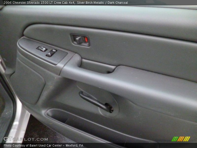 Silver Birch Metallic / Dark Charcoal 2006 Chevrolet Silverado 1500 LT Crew Cab 4x4