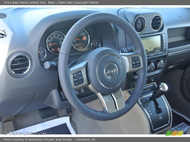 Black / Dark Slate Gray/Light Pebble 2014 Jeep Patriot Limited 4x4