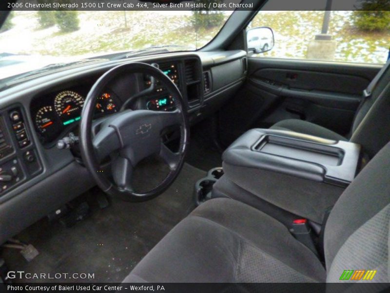 Dark Charcoal Interior - 2006 Silverado 1500 LT Crew Cab 4x4 