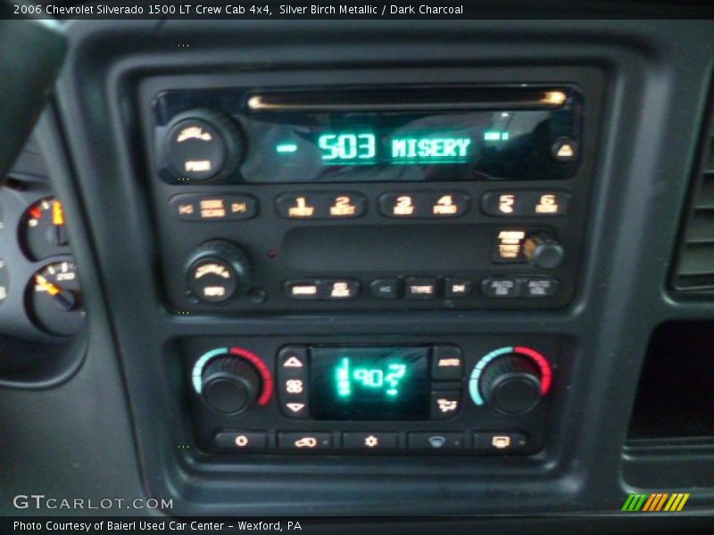 Silver Birch Metallic / Dark Charcoal 2006 Chevrolet Silverado 1500 LT Crew Cab 4x4