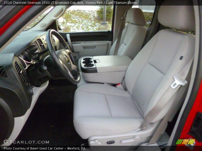 Front Seat of 2010 Silverado 1500 LT Extended Cab 4x4