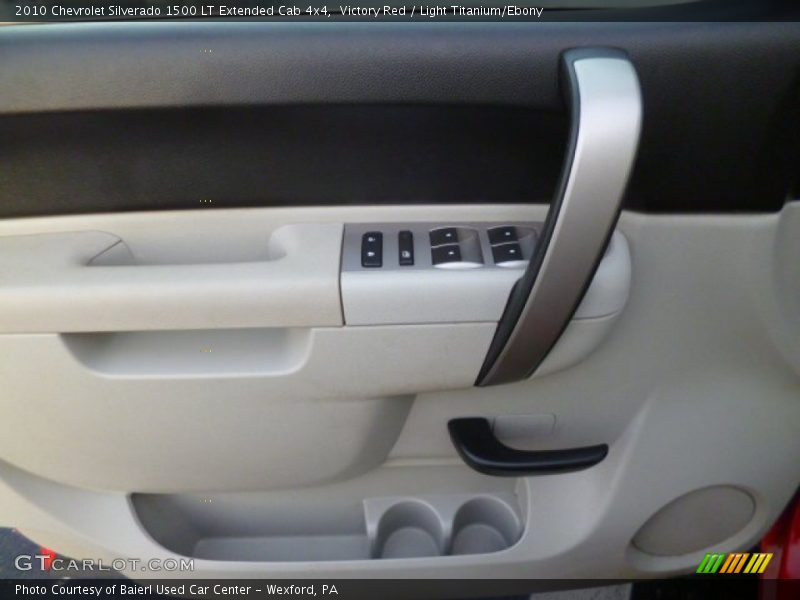 Victory Red / Light Titanium/Ebony 2010 Chevrolet Silverado 1500 LT Extended Cab 4x4