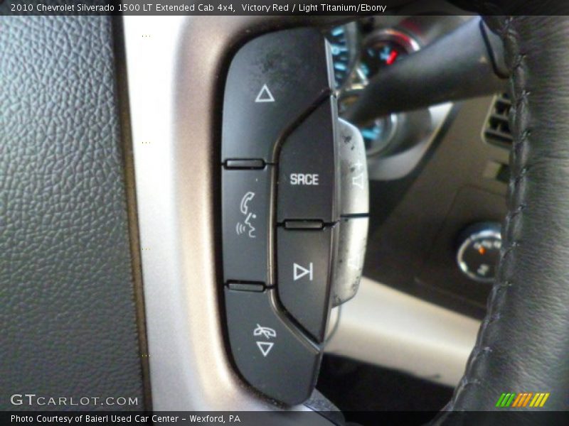 Victory Red / Light Titanium/Ebony 2010 Chevrolet Silverado 1500 LT Extended Cab 4x4