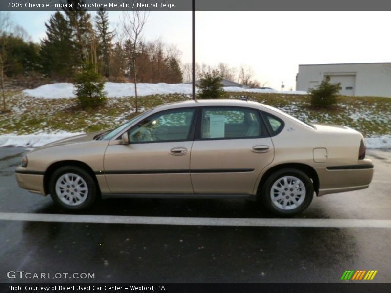 Sandstone Metallic / Neutral Beige 2005 Chevrolet Impala