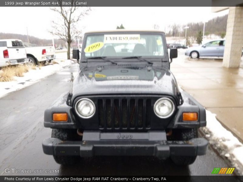 Black / Camel 1999 Jeep Wrangler Sport 4x4