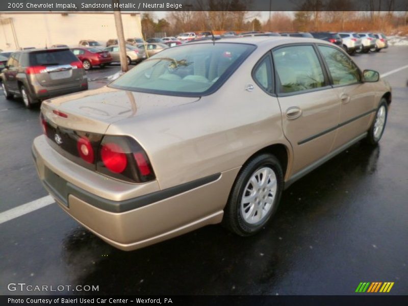 Sandstone Metallic / Neutral Beige 2005 Chevrolet Impala