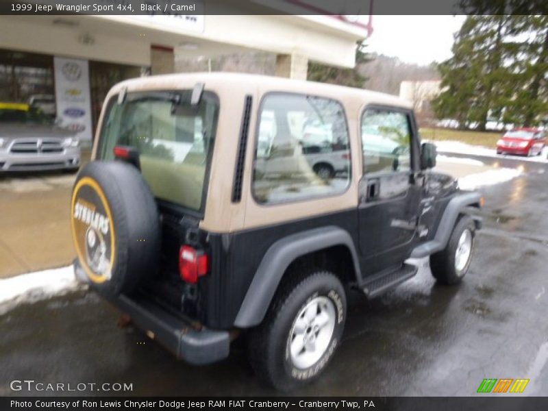 Black / Camel 1999 Jeep Wrangler Sport 4x4