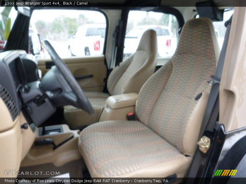 Black / Camel 1999 Jeep Wrangler Sport 4x4