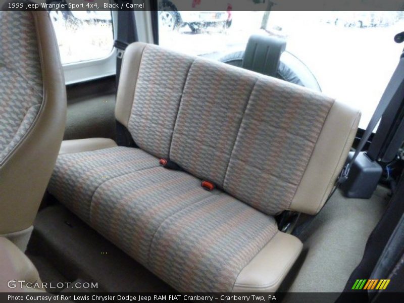 Black / Camel 1999 Jeep Wrangler Sport 4x4