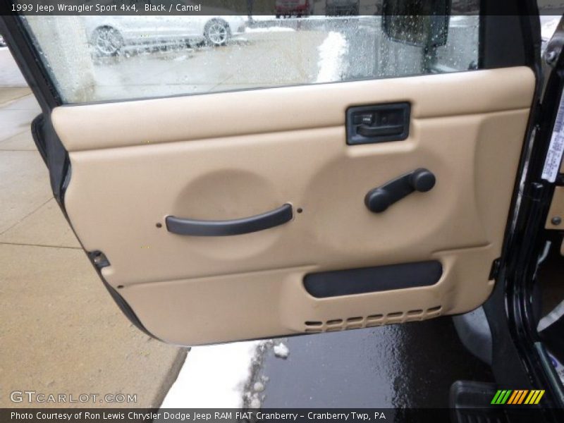 Black / Camel 1999 Jeep Wrangler Sport 4x4