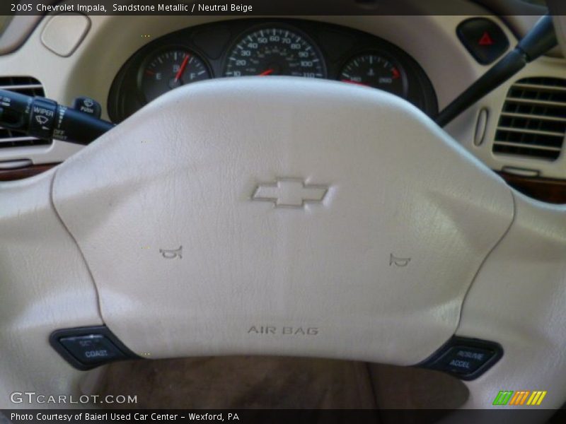 Sandstone Metallic / Neutral Beige 2005 Chevrolet Impala