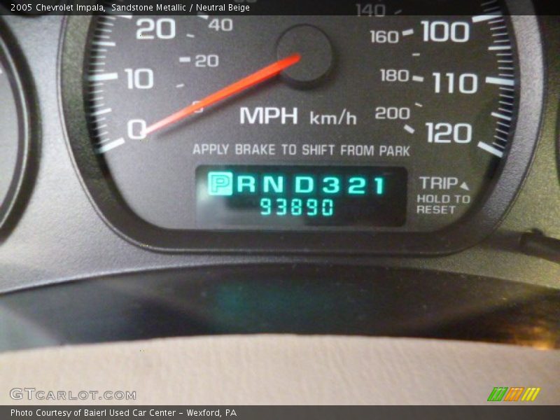 Sandstone Metallic / Neutral Beige 2005 Chevrolet Impala