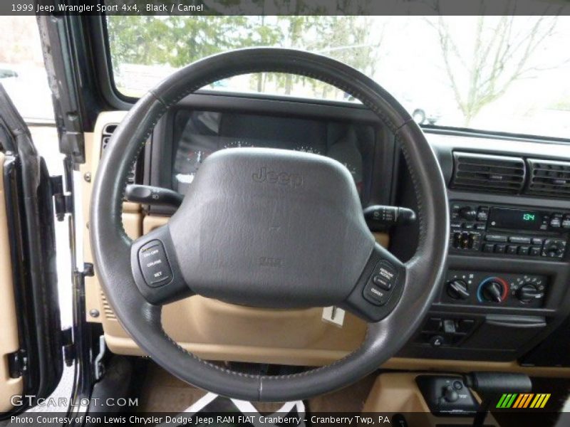 Black / Camel 1999 Jeep Wrangler Sport 4x4