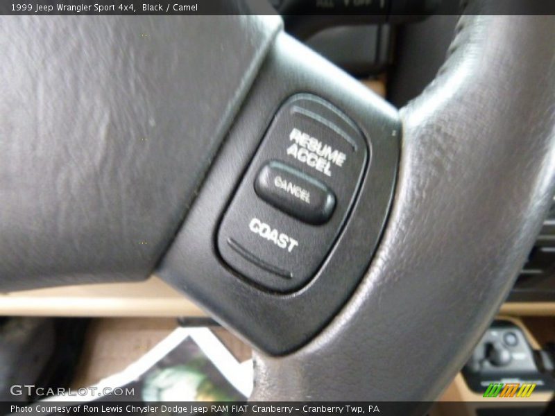 Black / Camel 1999 Jeep Wrangler Sport 4x4