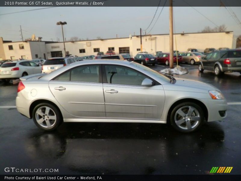  2010 G6 GT Sedan Quicksilver Metallic