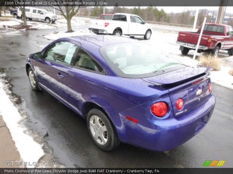 Arrival Blue Metallic / Gray 2006 Chevrolet Cobalt LS Coupe