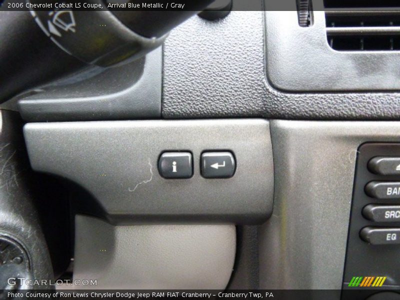 Arrival Blue Metallic / Gray 2006 Chevrolet Cobalt LS Coupe