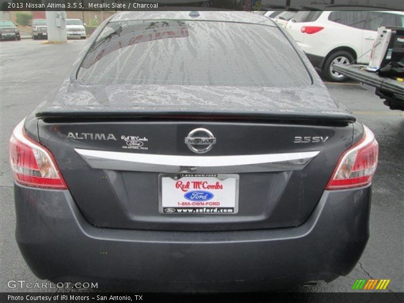 Metallic Slate / Charcoal 2013 Nissan Altima 3.5 S