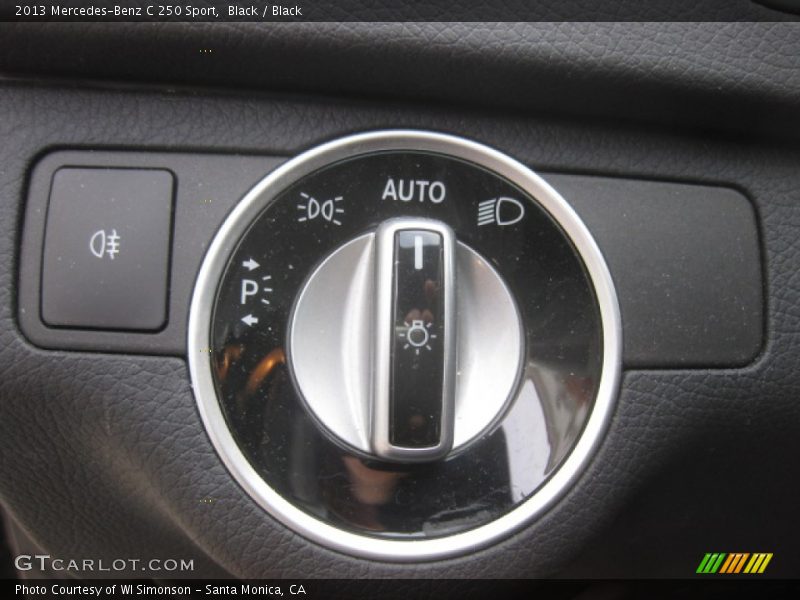Black / Black 2013 Mercedes-Benz C 250 Sport