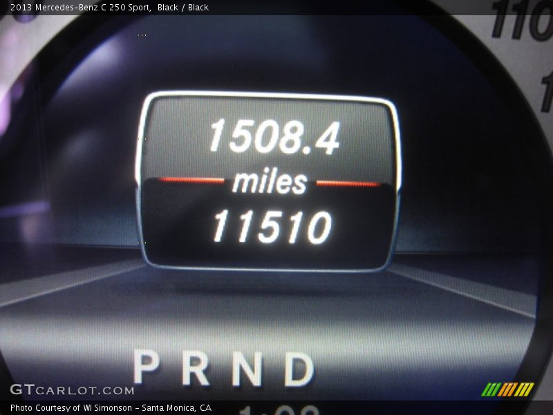 Black / Black 2013 Mercedes-Benz C 250 Sport