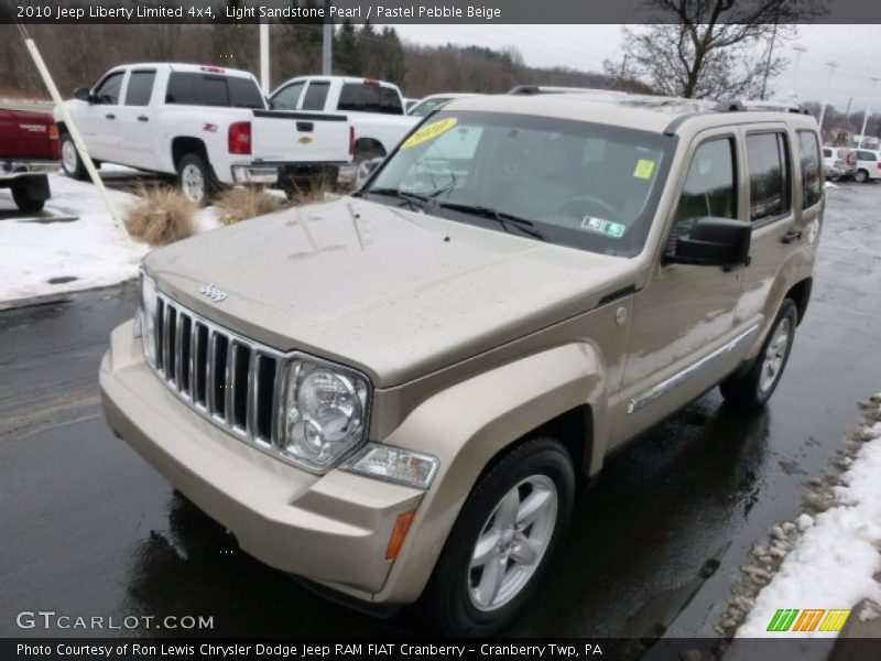 Light Sandstone Pearl / Pastel Pebble Beige 2010 Jeep Liberty Limited 4x4
