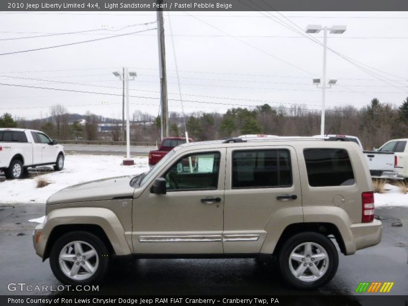 Light Sandstone Pearl / Pastel Pebble Beige 2010 Jeep Liberty Limited 4x4