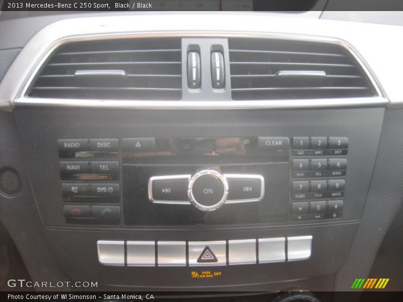 Black / Black 2013 Mercedes-Benz C 250 Sport