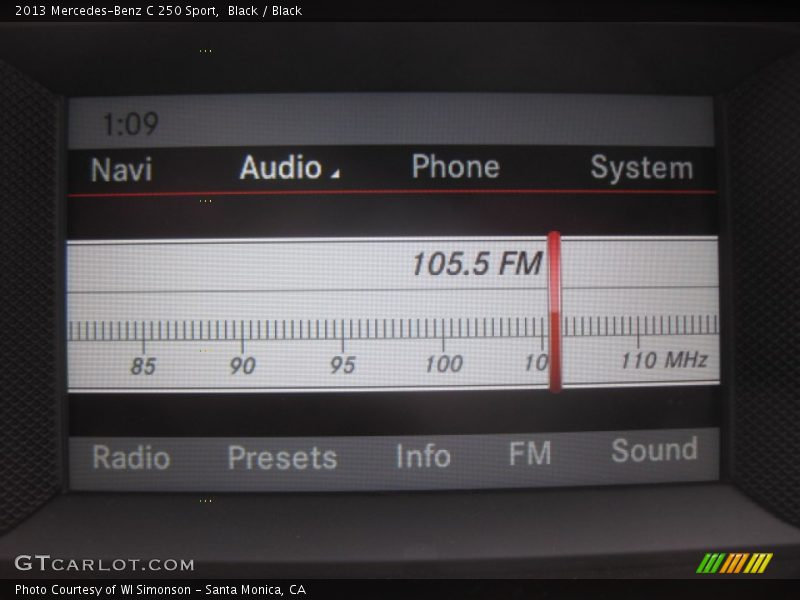Black / Black 2013 Mercedes-Benz C 250 Sport